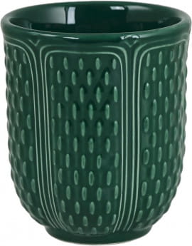 Gien Pont aux Choux Blanc Gobelet emerald green Gien Pont aux Choux Blanc Gobelet emerald green